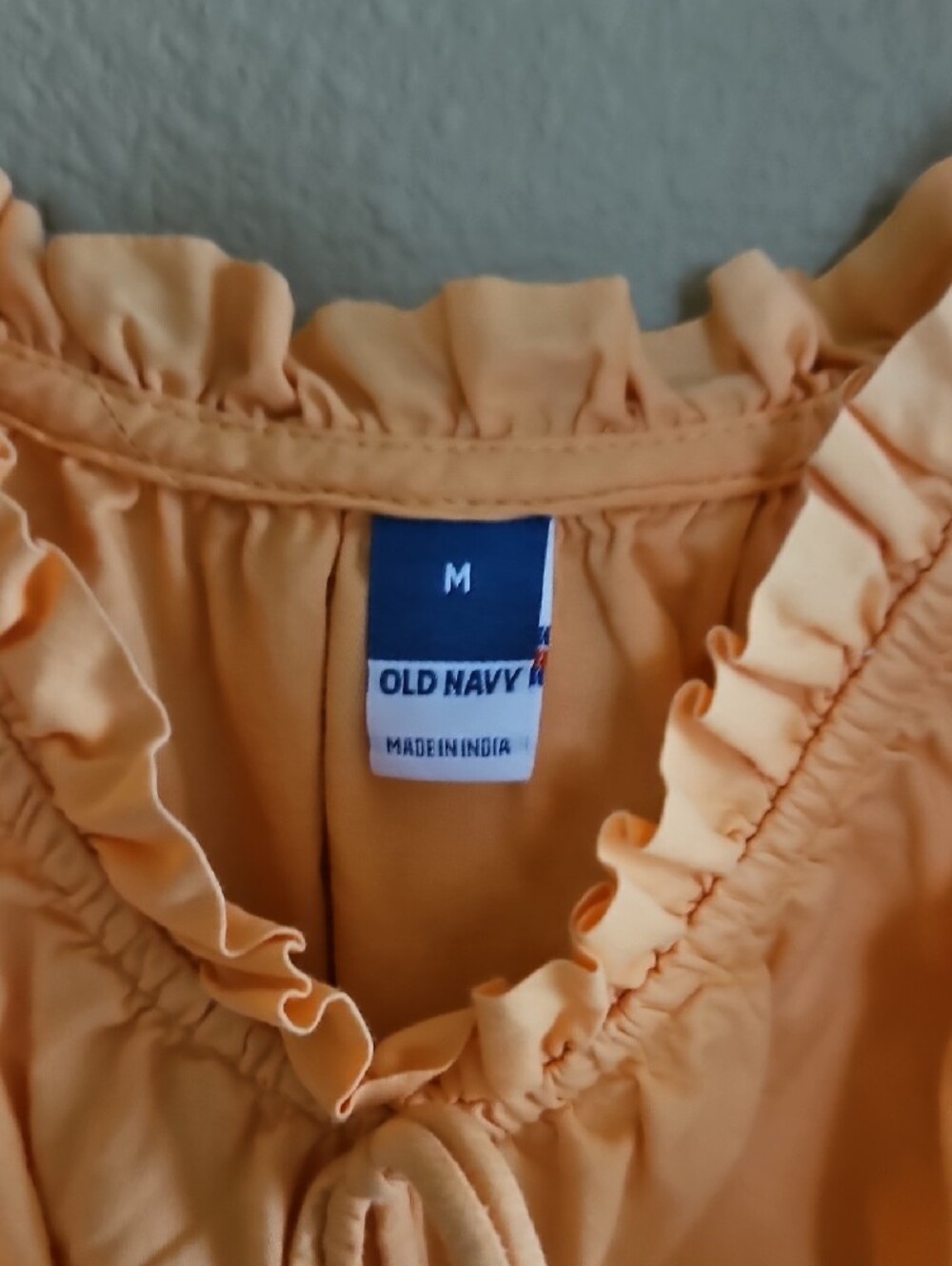 Orange/peach Midi Dress - Picture 3 of 4
